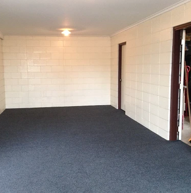 Single Garage Carpet Installed - Award Carpet New Zealand